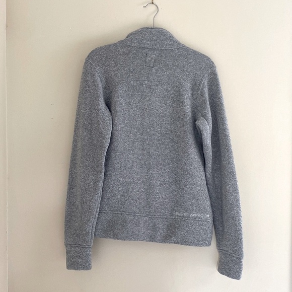 Men’s Under Armor Storm full zip fleece lined jacket or sweater Size Small - Picture 3 of 11